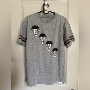 Diamond Supply Co. Heather Gray Graphics T shirt size S